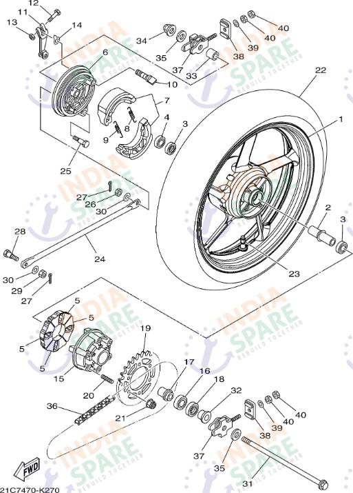 REAR WHEEL